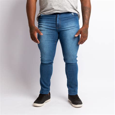 Calça Jeans Masculina Plus Size 